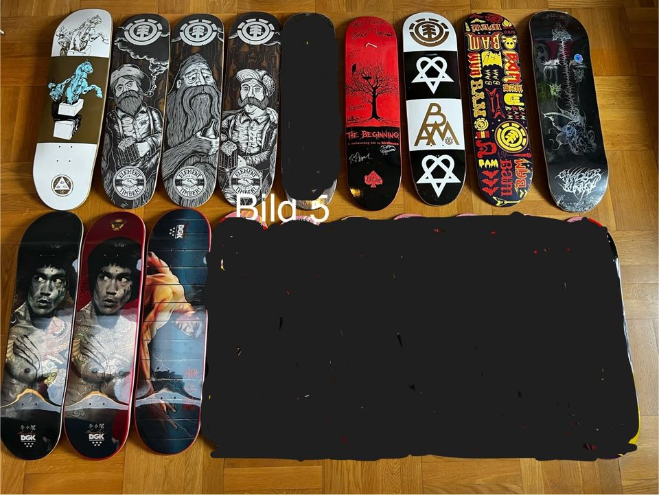 Skateboard Deck Sammlung | Sammlungsauflösung | ca.100 Stk in Arnsberg