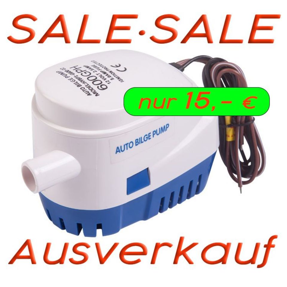 Bilgenpumpe ★ Automatik ★ NEU ★ Aktionspreis ★ 12V in Waren (Müritz)