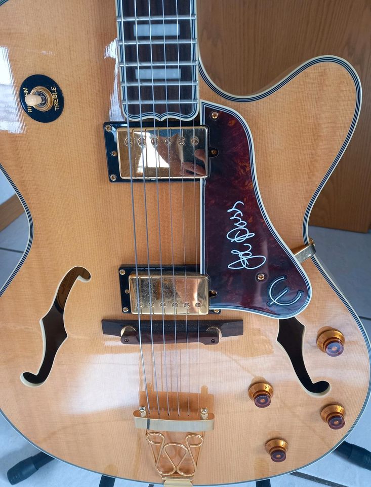 Epiphone Emperor II Joe Pass Pro Natural in Aichstetten