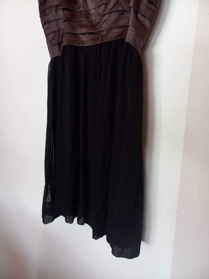 Kleid Zara Basic braun schwarz Größe XL neu mit Etikett in Heinsberg