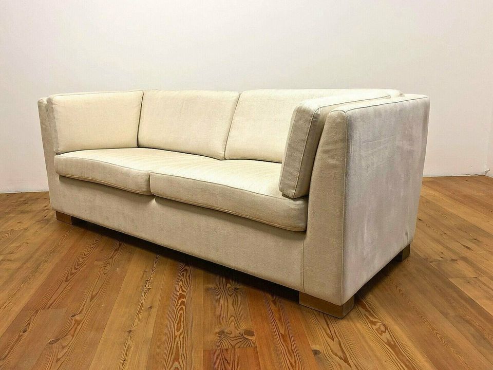 Hjort Knudsen Sofa Dreisitzer Stoffbezug Funktion Couch Weiß Neu in Köln