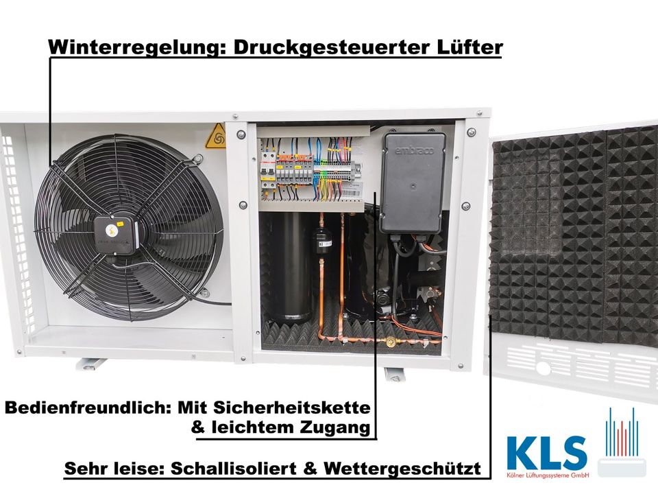 Neue Split-anlage, Kühlaggregat, Kälteaggregat, Kühlzelle 4,59kW -20°C in Köln