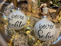 Weihnachtskugel Echtglas 6cm Bester Sohn, Beste Tochter Nordrhein-Westfalen - Heinsberg Vorschau