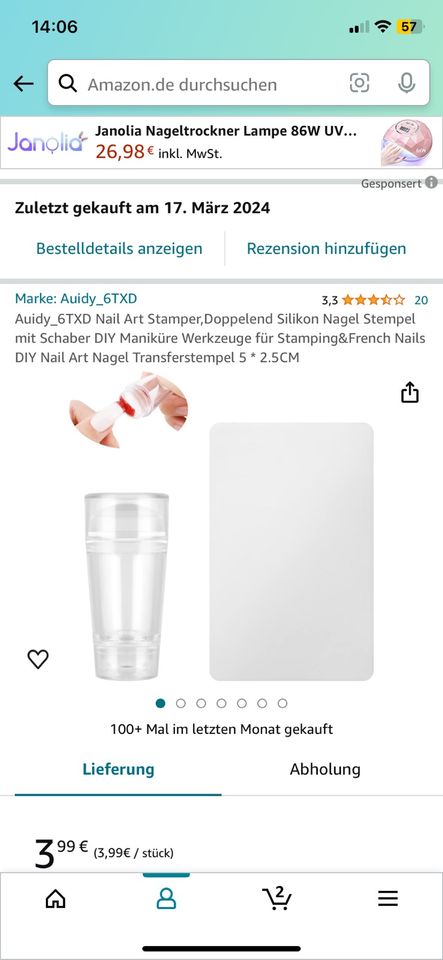 Nagelstempel in Wriezen