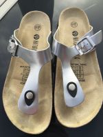 Zehesandalen, Pantoletten, Sandalen, Schuhe, Silber Bayern - Donaustauf Vorschau