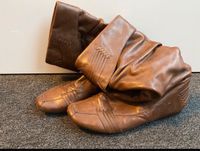 Bronx Lederstiefel braun Cognac Größe 39 Nordrhein-Westfalen - Kerpen Vorschau