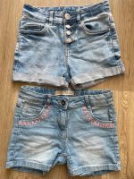 2 Jeansshorts Gr. 134 kurze Hose Sommer Hamburg - Bergedorf Vorschau