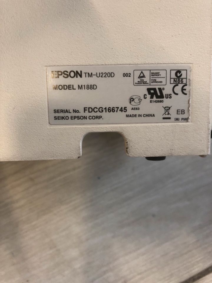 Epson Bondrucker TM-U220D in Hamburg