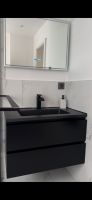 Badezimmer Unterschrank + Waschbecken schwarz matt  NEU Duisburg - Walsum Vorschau