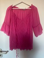Made in Italy Tunika / Bluse / Shirt Lochstickerei Pink Nordrhein-Westfalen - Mönchengladbach Vorschau
