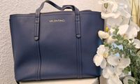 Valentino Tasche blau gold/ Handtasche bag blue Nordrhein-Westfalen - Frechen Vorschau