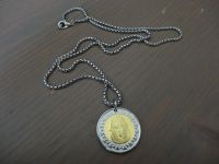 Kette mit Anhänger aus Kairo in Form einer ägyptischen Münze Bayern - Markt Schwaben Vorschau