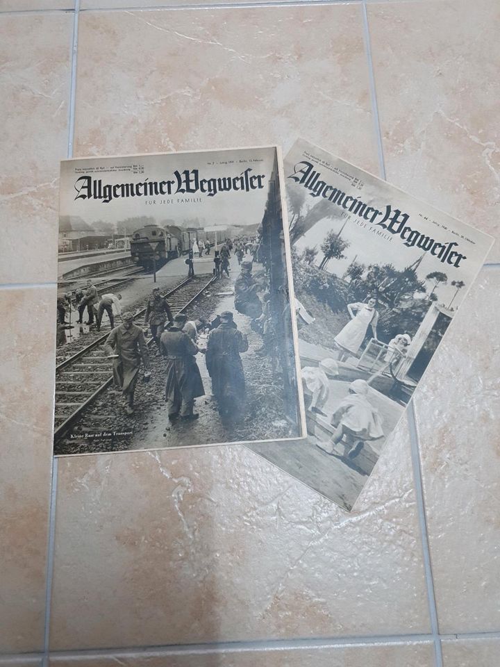 2.Weltkrieg Set 2 Allgemeine Zeitschriften in Rosenbach