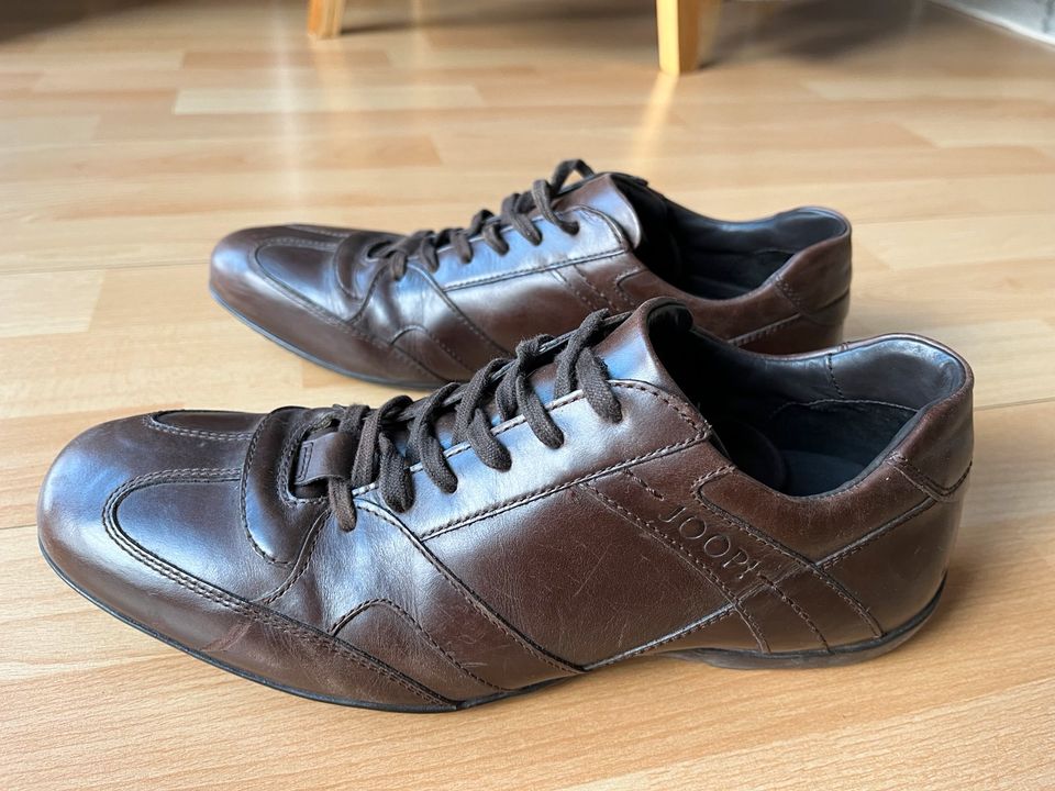 Original JOOP Lederschuhe Schnürschuhe Anzugsschuhe Braun Gr. 40 in Frankfurt am Main