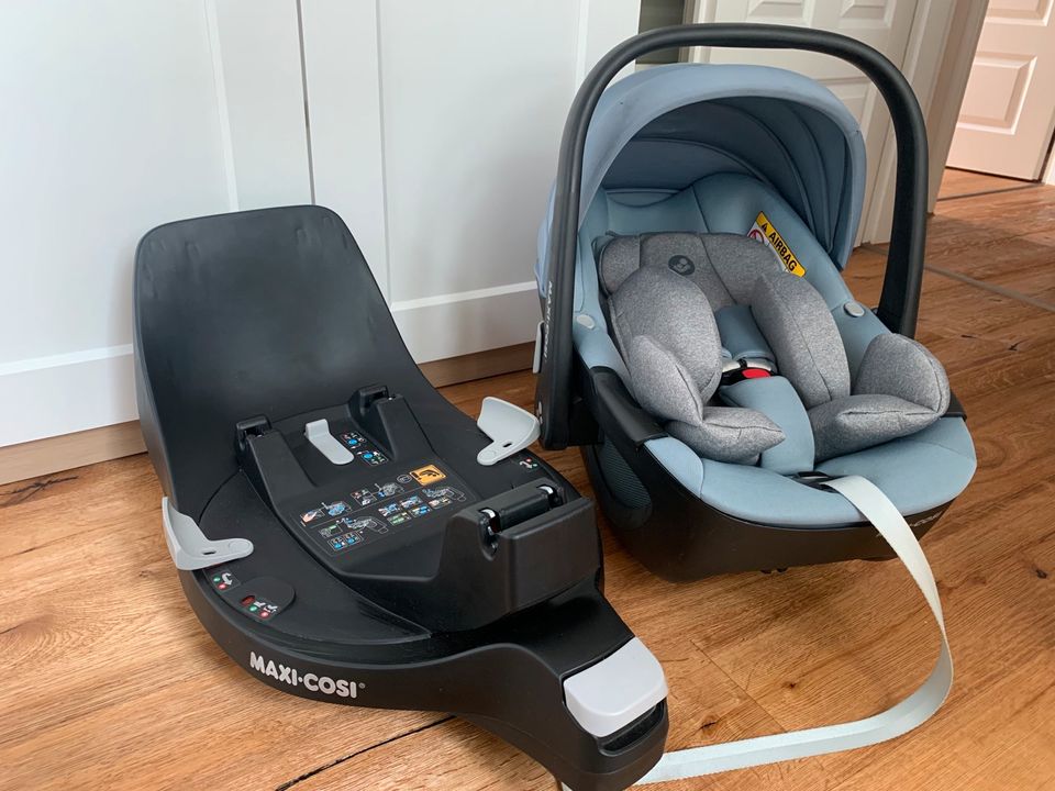 Maxi-Cosi Pebble 360 i-Size Babyschale inklusive FamilyFix 360 in Rötha