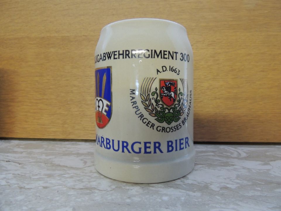 Bundeswehr Bierkrug in Rohr