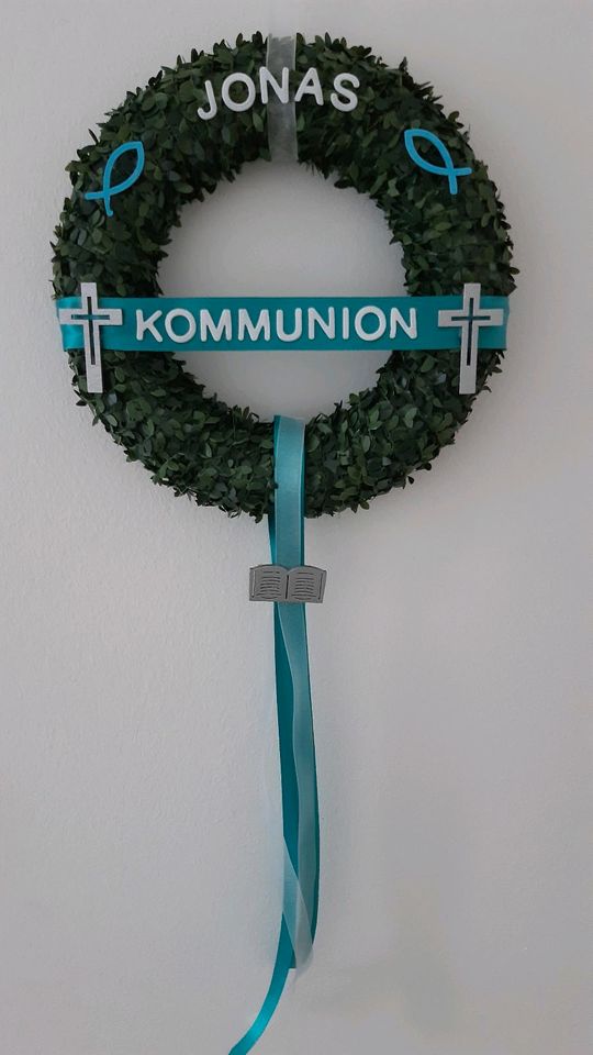 ❣️Deko Kommunion Konfirmation Taufe Türkranz Fische in Werne