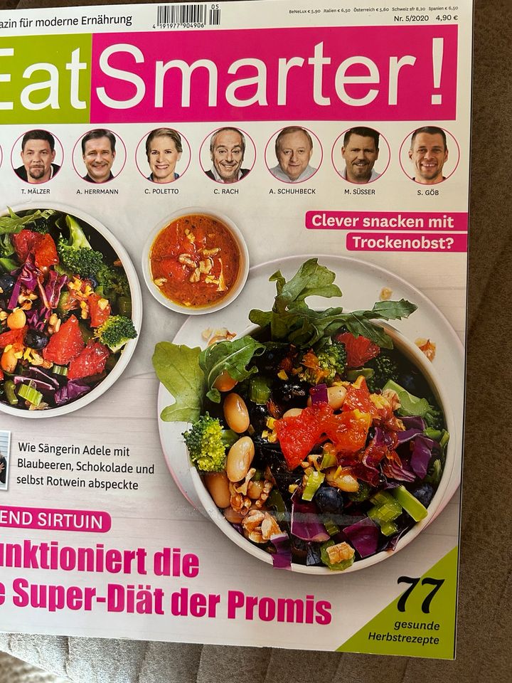 6 Hefte Eat Smarter, Mega Rezepte, Superfood, Wellness in Saalfeld (Saale)