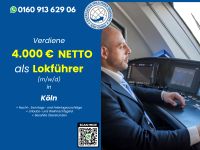 Triebfahrzeugführer / Lokführer 4.000 € NETTO in Köln m/w/d Innenstadt - Köln Altstadt Vorschau