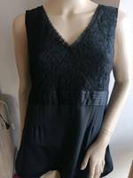 Mexx Bluse Top Oberteil schwarz Spitze Gr. 38/40 Bayern - Bruckberg bei Landshut Vorschau
