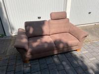 Jetzt aber! 2er Couch/ Sofa braun Echtholz-Füße Möbel Wikinger Dresden - Laubegast Vorschau