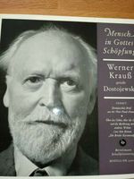 Werner Krauß spricht Dostojewskij, Mensch in Gottes...., LP Vinyl Niedersachsen - Bad Iburg Vorschau