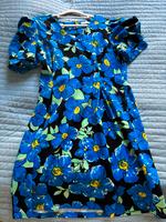 Kleid kurz blau mit Blumen Berlin - Lichterfelde Vorschau