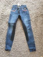 HKM Jeansreithose Reithose Vollbesatz 34 wie neu Bayern - Ingolstadt Vorschau