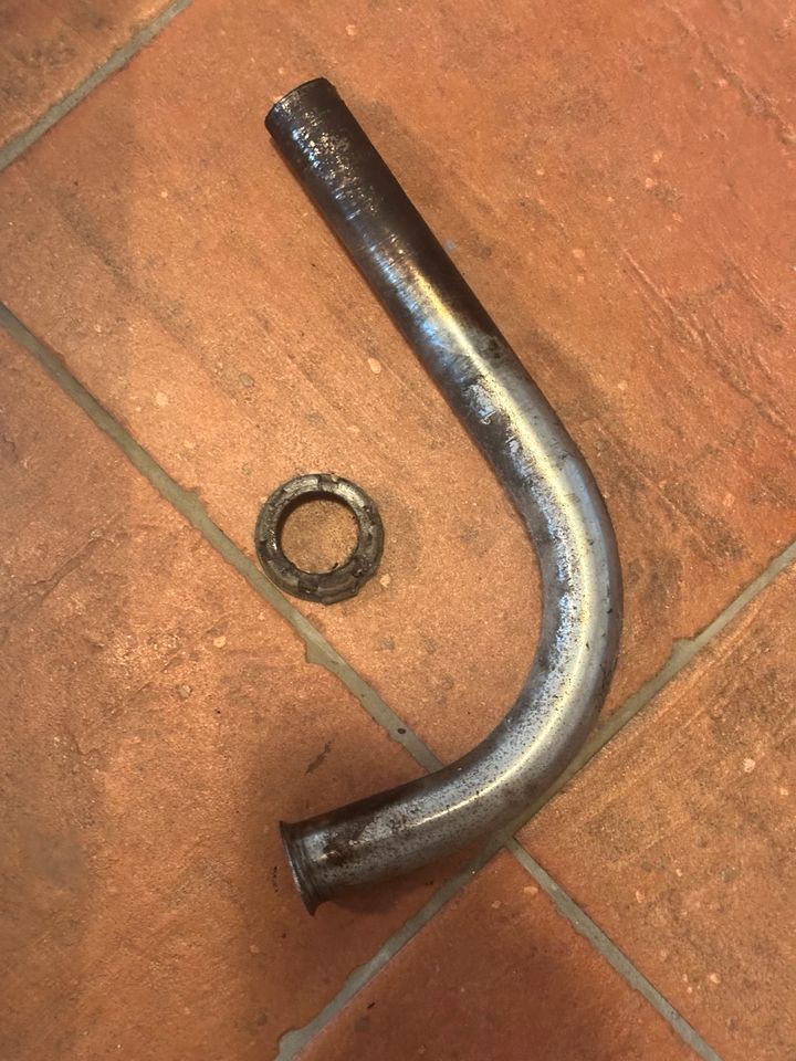 Auspuff Simson Schwalbe, S51, KR51/1, in Lindau