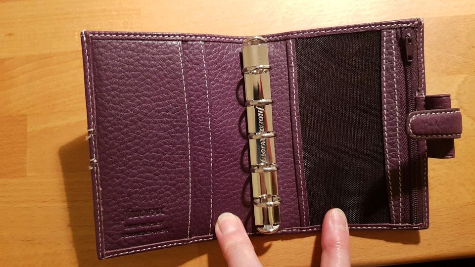 FILOFAX mini, Leder, violett in Bad Soden am Taunus