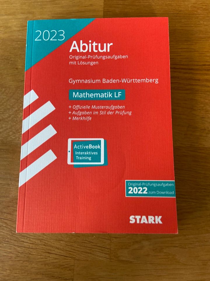 Stark Abitur Prüfungsaufgaben Mathematik LF neu 2023 in Hilzingen