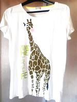 MAC**Shirt**Gr.L**creme**mit Giraffe**Topzustand Thüringen - Kaltennordheim Vorschau