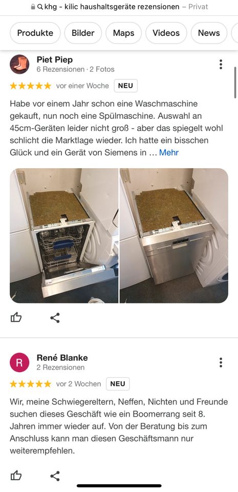 WASCHMASCHINE MIELE 6kg A 12 MONATE GAR. LIEFERUNG ANSCHLUSS in Hamburg