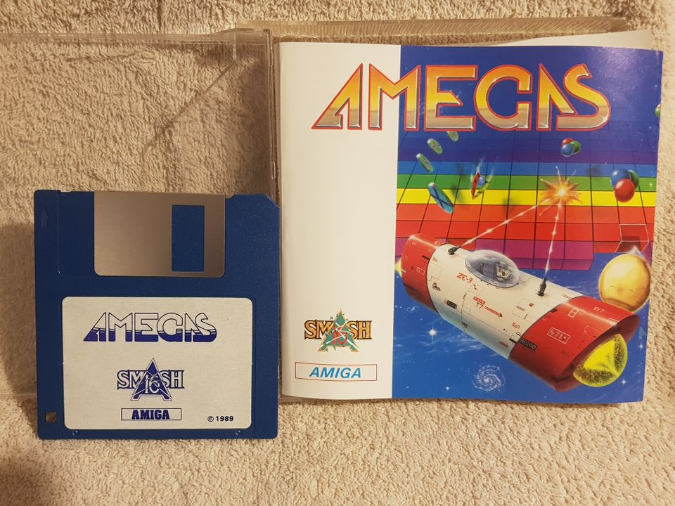 AMEGAS Spiel für Amiga 1989 in Gelsenkirchen