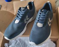 Hallenschuhe Handball Hummel Aerocharge Fusion STZ, 44,5, navy Leipzig - Großzschocher Vorschau
