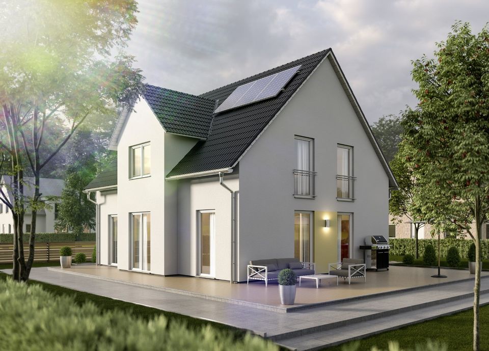 Strahlend und lauschig – ein Traumhaus für die Familie- mit neuester Technik in Merzig