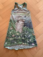 Witziges Handmade Kleid Sommerkleid Katze Papagei 128/134 Sachsen - Zwickau Vorschau