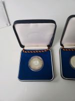 2 Silbermedaille (1000er) -Deutscher Bundestag Bonn-, gekapselt u Berlin - Biesdorf Vorschau