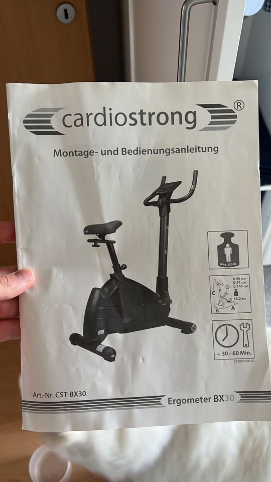 Fahrradergometer Cardio strong BX30 in Waltrop