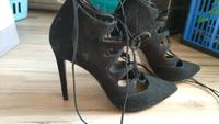 Buffalo High Heel zum schnüren, Leder, Größe 39 Bayern - Osterhofen Vorschau