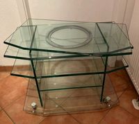 Hochwertiges Designer TV/ Hifi Rack aus Glas München - Allach-Untermenzing Vorschau