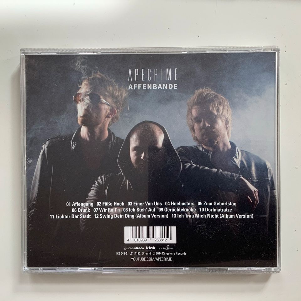 Apecrime - Affenbande CD in Leipzig