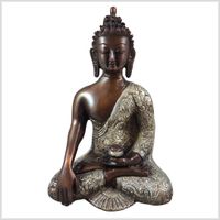 Erdender Buddha Messing Kupfersilber 24cm 2,4kg Hamburg-Mitte - Hamburg Borgfelde Vorschau