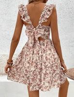 Shein Kleid mit Blumen und Schleife Nordrhein-Westfalen - Hamm Vorschau