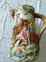 Antike alte große Fayence aus Frankreich, 25,5 x 15 cm groß Hessen - Hohenstein Vorschau