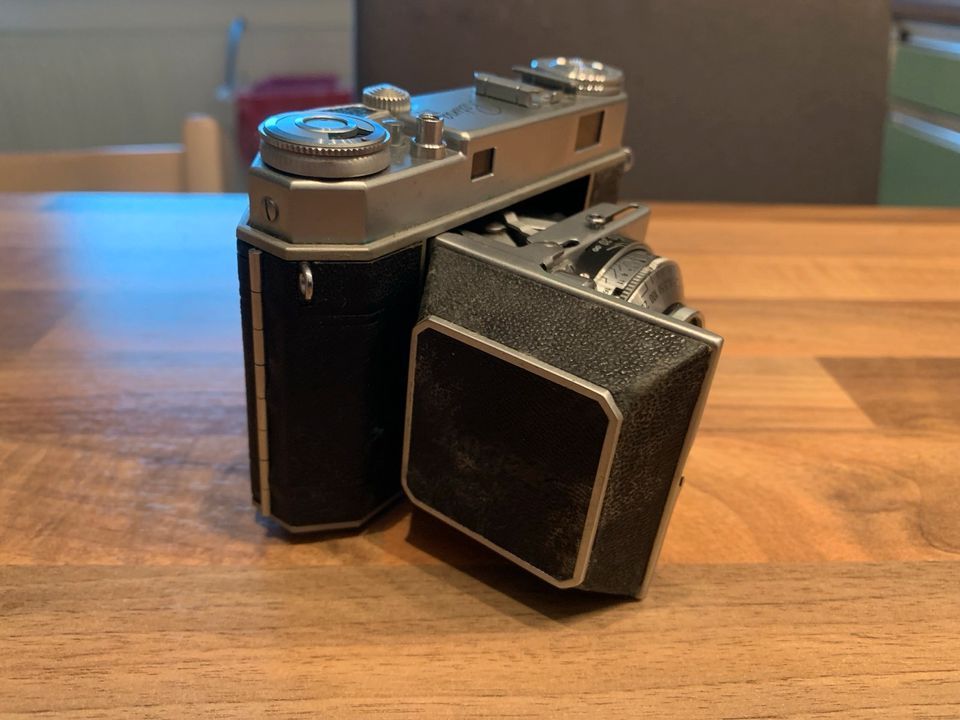 Vintage Kodak Retina II a (2a) Sucherkamera mit Zubehör und Hülle in Castrop-Rauxel