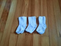 3 Paar weiße Baby-Söckchen Taufe Größe 16-18 Socken Strümpfe Saarland - Großrosseln Vorschau