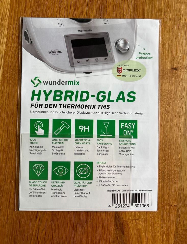 Thermomix Displayschutz Glas  TM 5 NEU/OVP in Schortens