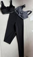 Schwarzer/grauer Suwen Lingerie Leggins und Sport Oberteil Niedersachsen - Peine Vorschau