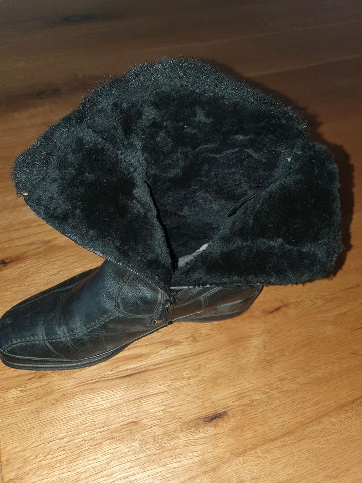 Waldläufer Damen Winterstiefel Leder in Notzingen